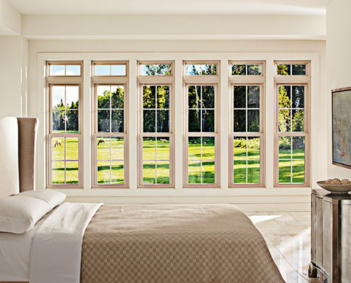 Double Hung Windows.