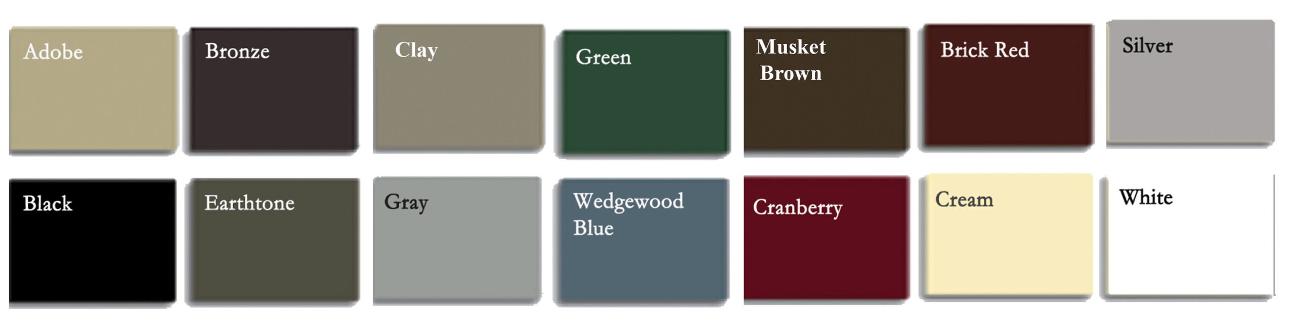 Composite Exterior Colors.
