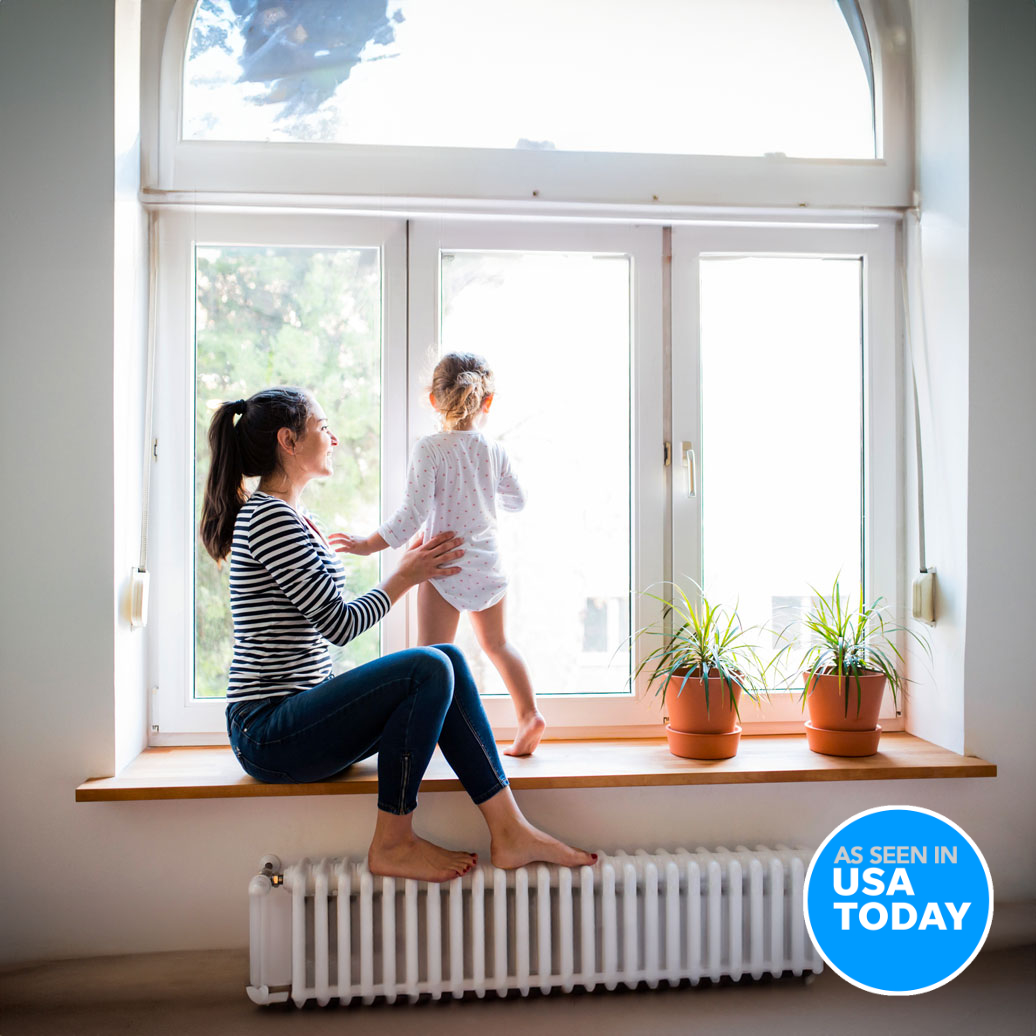 Family enjoying Window Depot Windows.